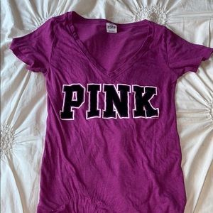 Victoria Secret PINK XS V-neck T-shirt
